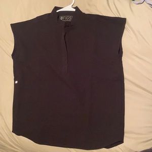 Scrub Top -Figs Rafeala